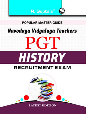 RGupta Ramesh Navodaya Vidyalaya: PGT (History) Recruitment Exam Guide English Medium